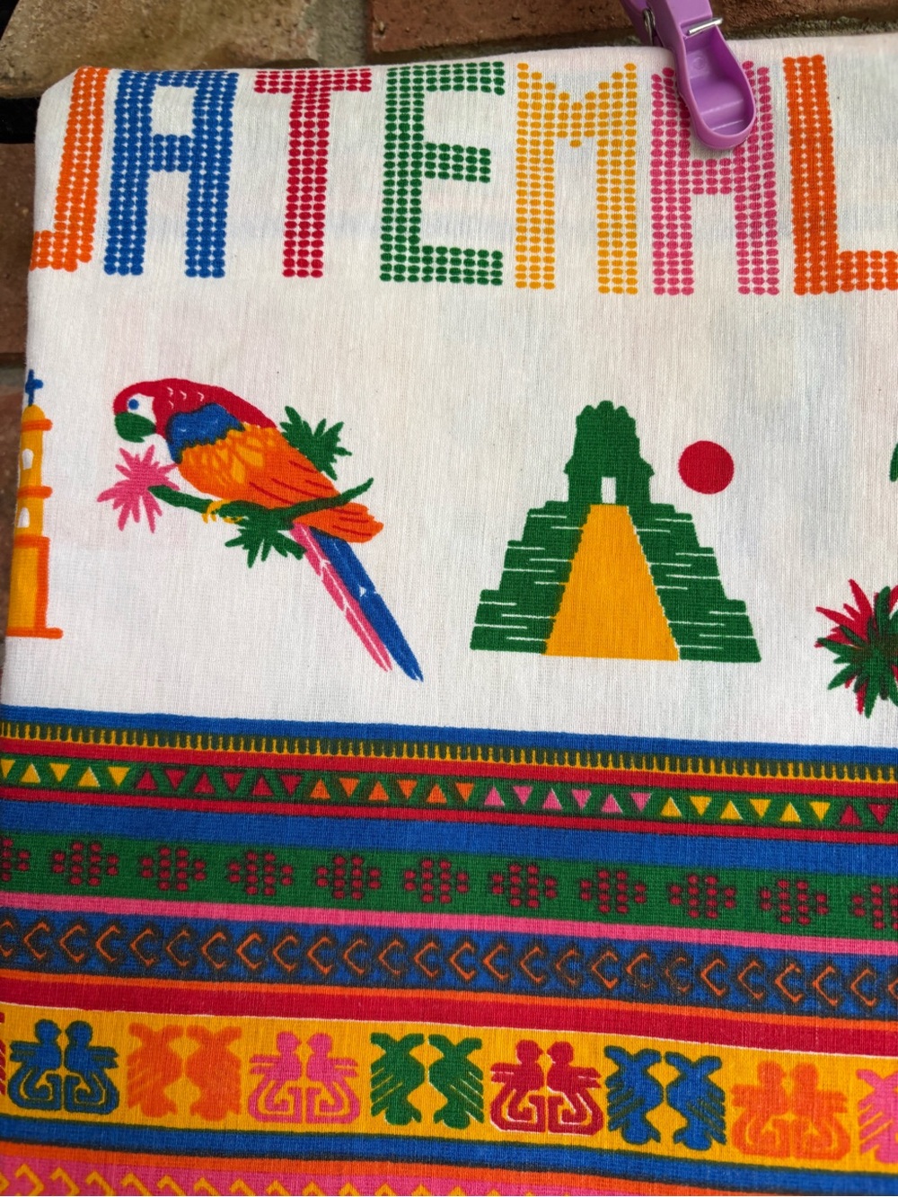 Guatemala Square Tablecloth - Picture 5 of 14